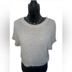 EUC Vince light Gray Crew Neck Sweater- Extra Small